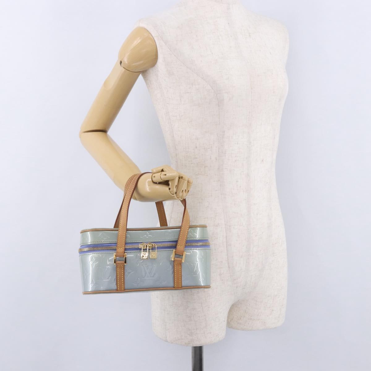LOUIS VUITTON Vernis Sullivan Horizontal PM Bag Lavande M91266 LV Auth 202660A