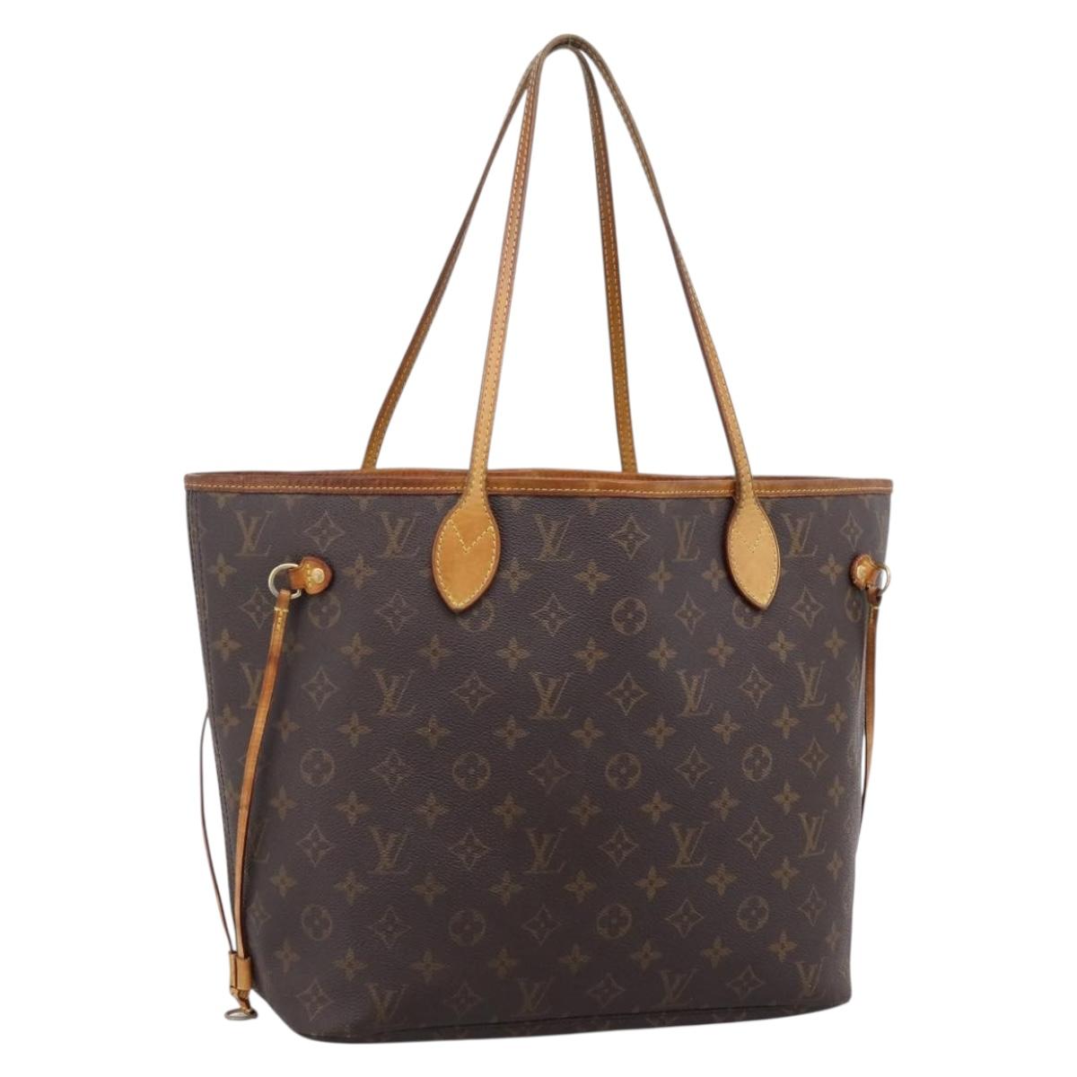 LOUIS VUITTON Monogram Neverfull MM Tote Bag M40156 LV Auth 202664A