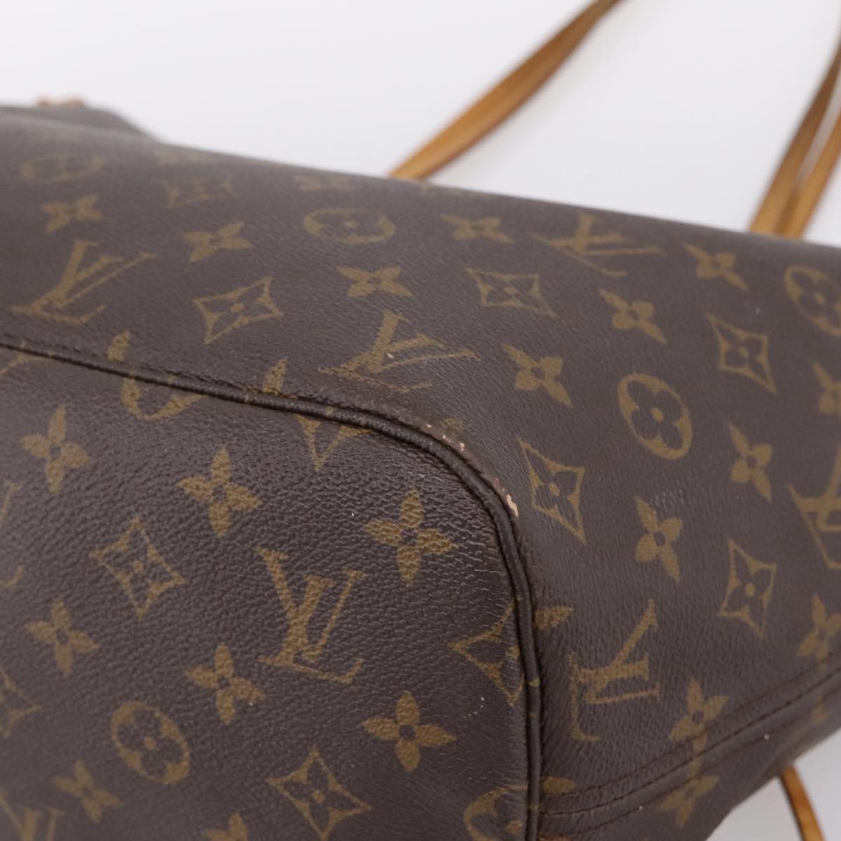 LOUIS VUITTON Monogram Neverfull MM Tote Bag M40156 LV Auth 202664A