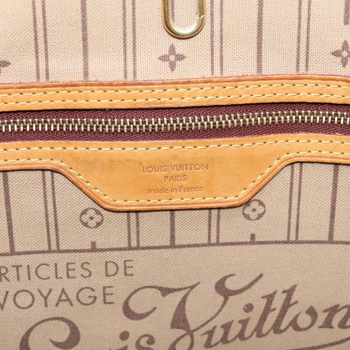 LOUIS VUITTON Monogram Neverfull MM Tote Bag M40156 LV Auth 202664A