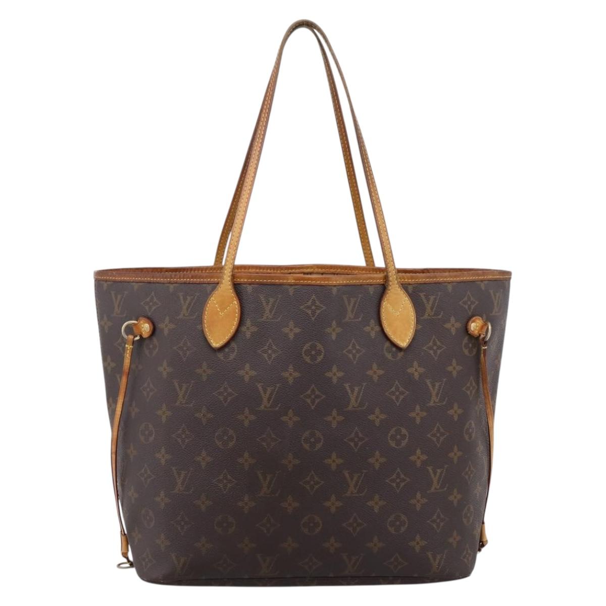 LOUIS VUITTON Monogram Neverfull MM Tote Bag M40156 LV Auth 202664A