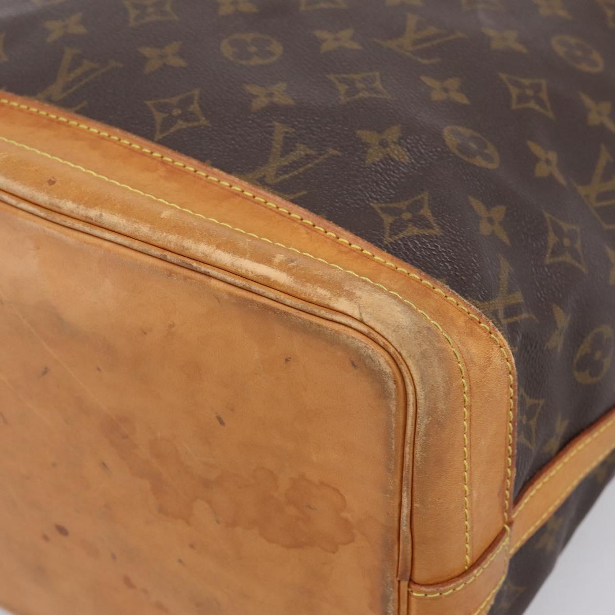 LOUIS VUITTON Monogram Noe Shoulder Bag M42224 LV Auth 202670A