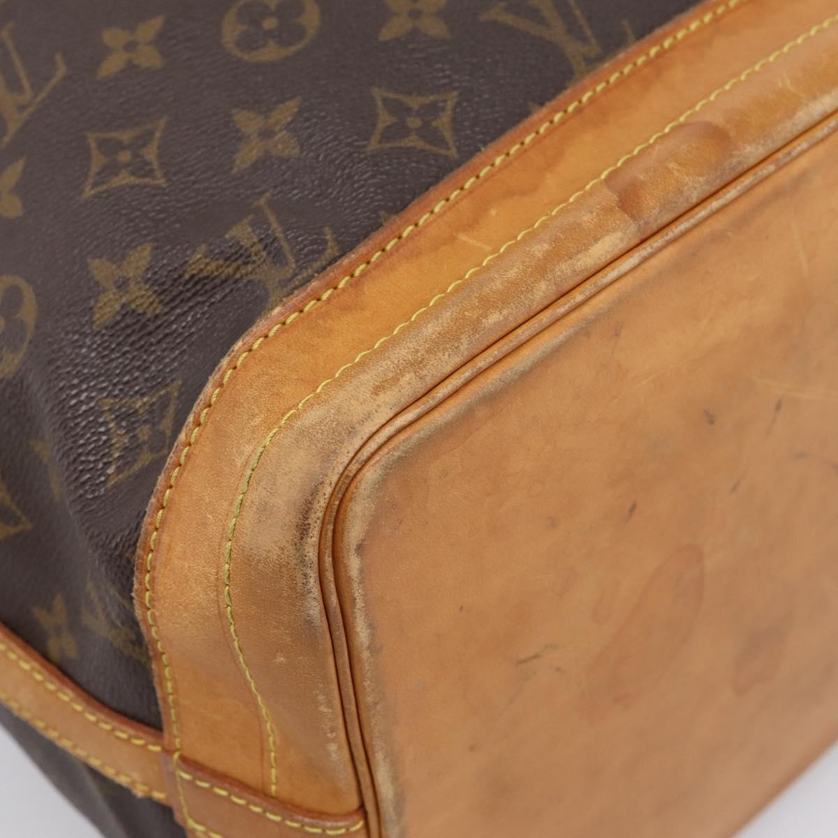 LOUIS VUITTON Monogram Noe Shoulder Bag M42224 LV Auth 202670A