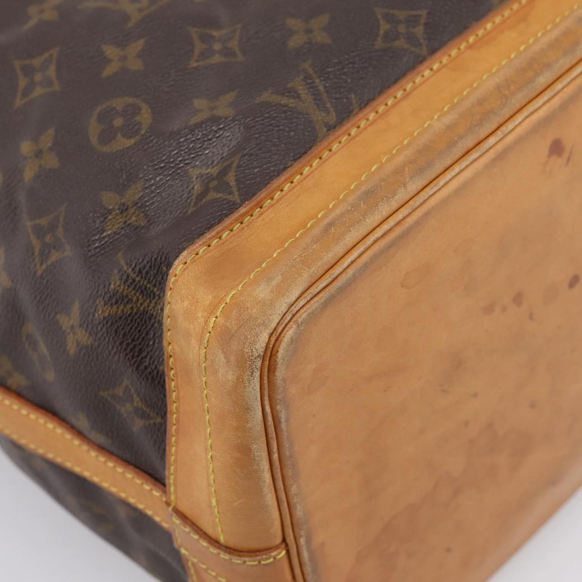 LOUIS VUITTON Monogram Noe Shoulder Bag M42224 LV Auth 202670A