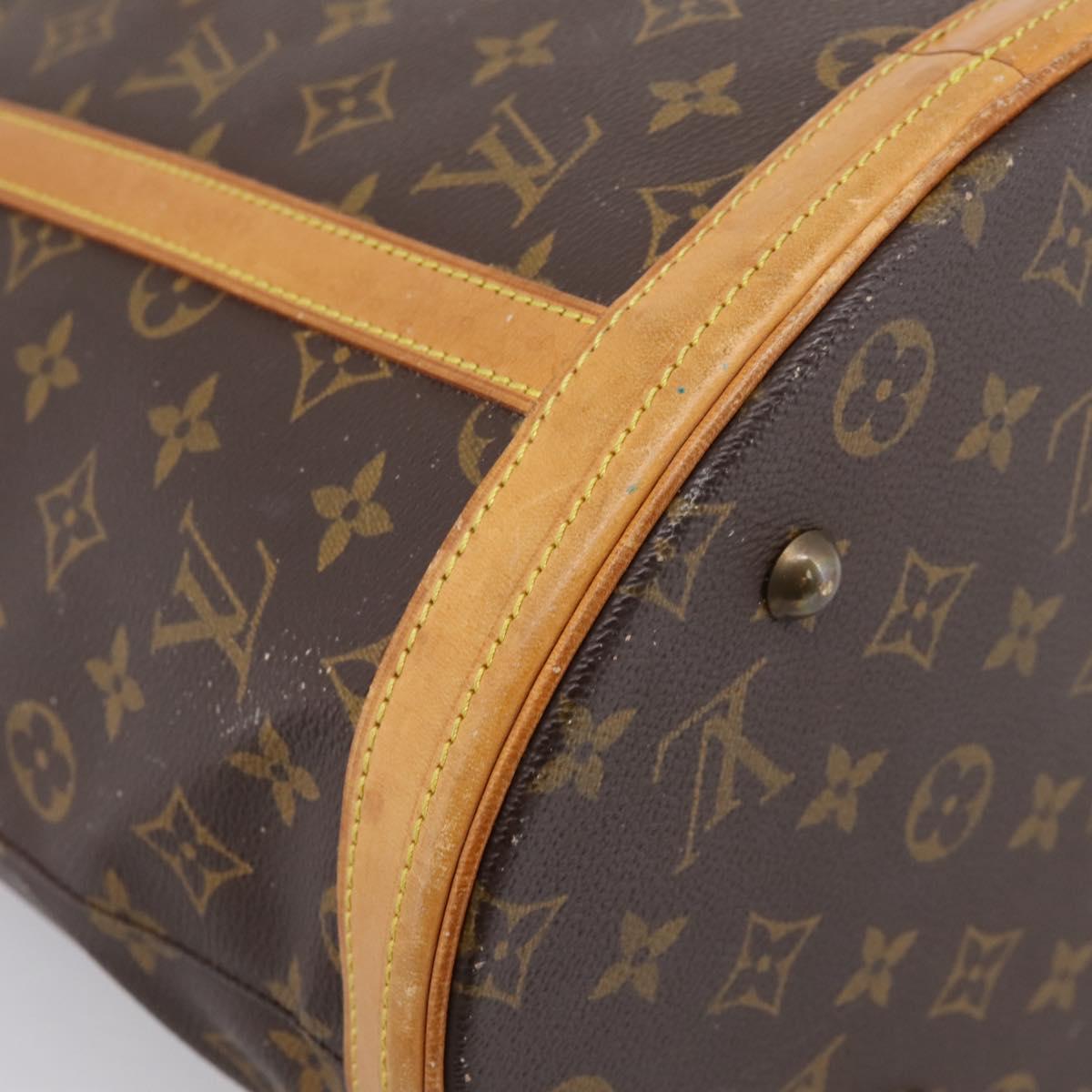 LOUIS VUITTON Monogram Bucket GM Shoulder Bag M42236 LV Auth 202671