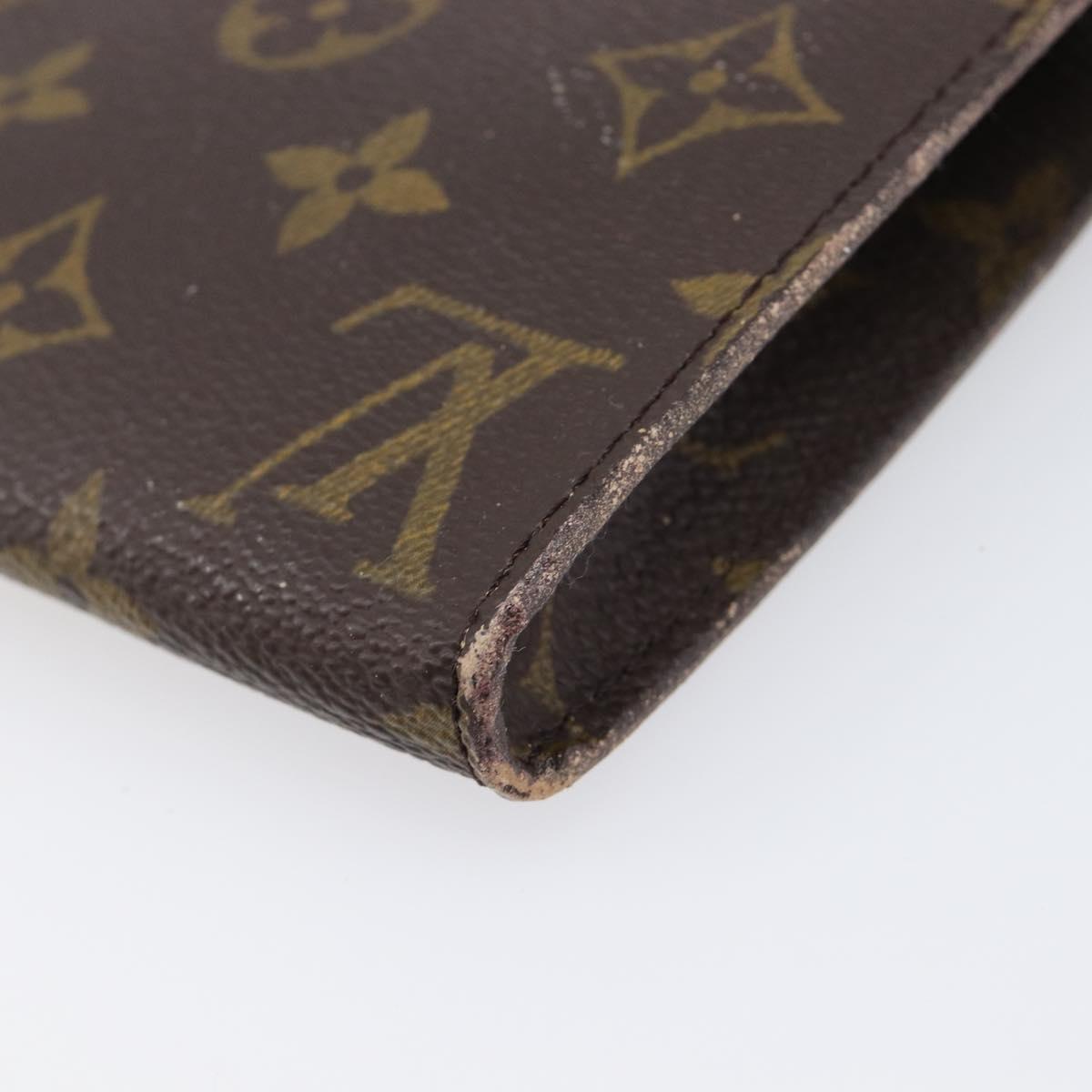 LOUIS VUITTON Monogram Bucket GM Accessory Pouch LV Auth 202672