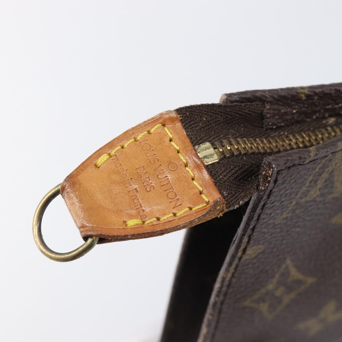 LOUIS VUITTON Monogram Bucket GM Accessory Pouch LV Auth 202672