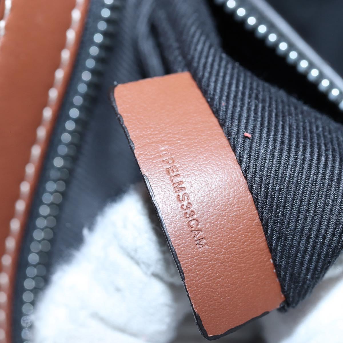 BURBERRY Monogram Summer Backpack PVC Canvas Blue Silver Auth 202677M