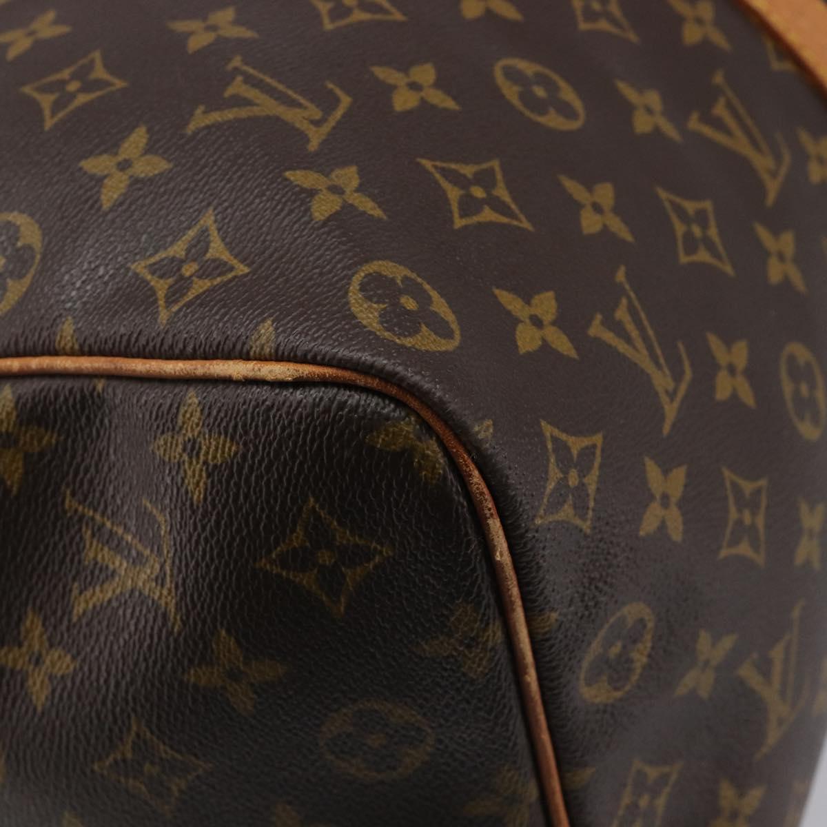 LOUIS VUITTON Monogram Keepall 55 Boston Bag M41424 LV Auth 202683A