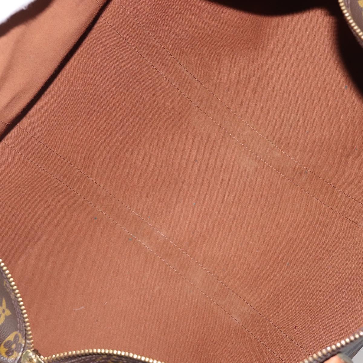 LOUIS VUITTON Monogram Keepall 55 Boston Bag M41424 LV Auth 202683A