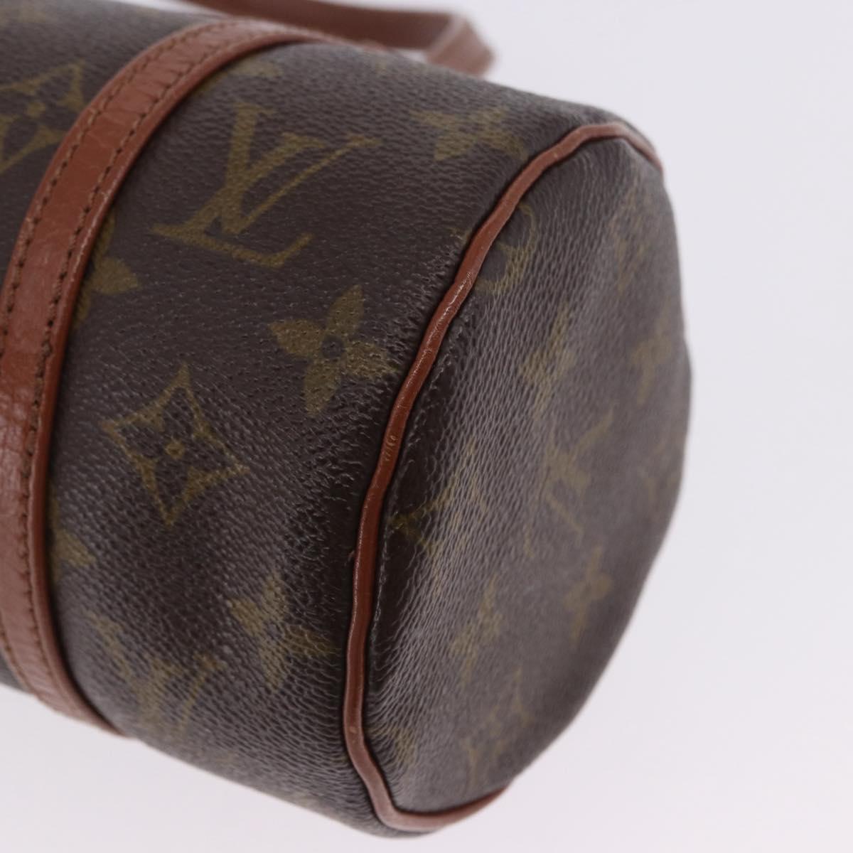 LOUIS VUITTON Monogram Papillon 22 Hand Bag M51367 LV Auth 202689