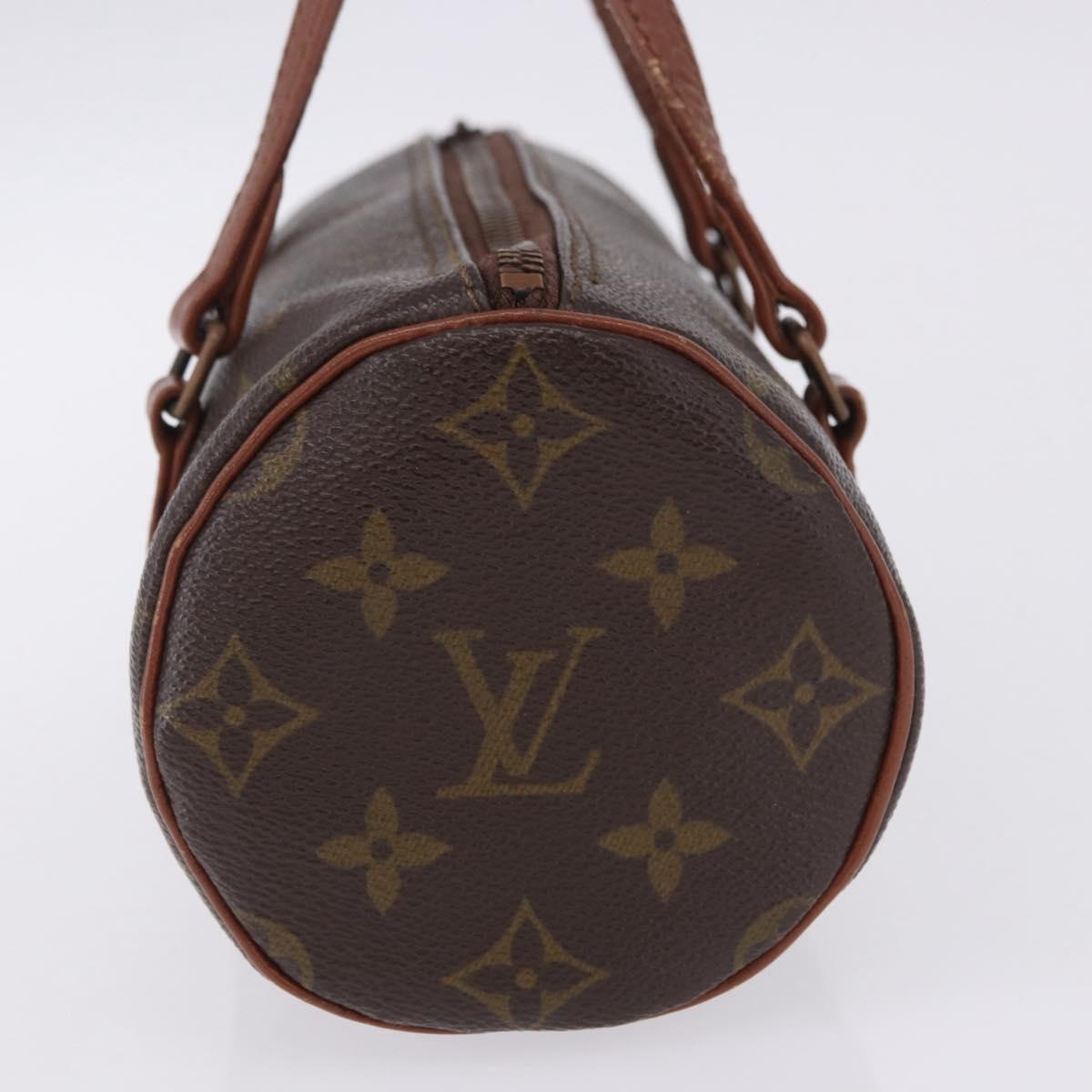 LOUIS VUITTON Monogram Papillon 22 Hand Bag M51367 LV Auth 202689