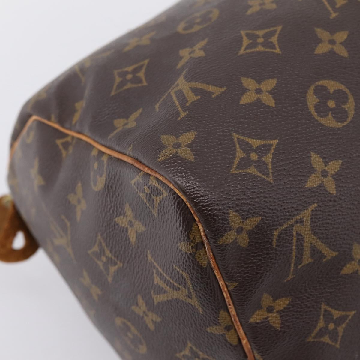 LOUIS VUITTON Monogram Speedy 30 Hand Bag M41526 LV Auth 202692