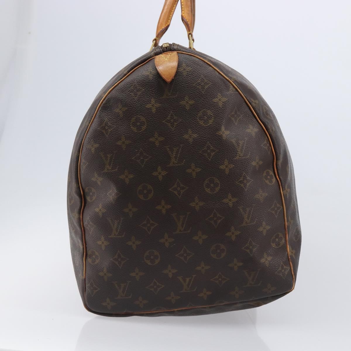 LOUIS VUITTON Monogram Keepall 60 Boston Bag M41422 LV Auth 202706