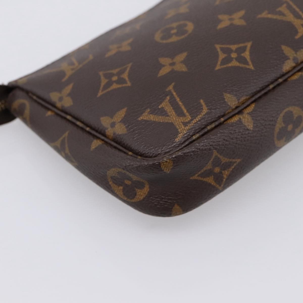 LOUIS VUITTON Monogram Pochette Accessoires Pouch M51980 LV Auth 202708A