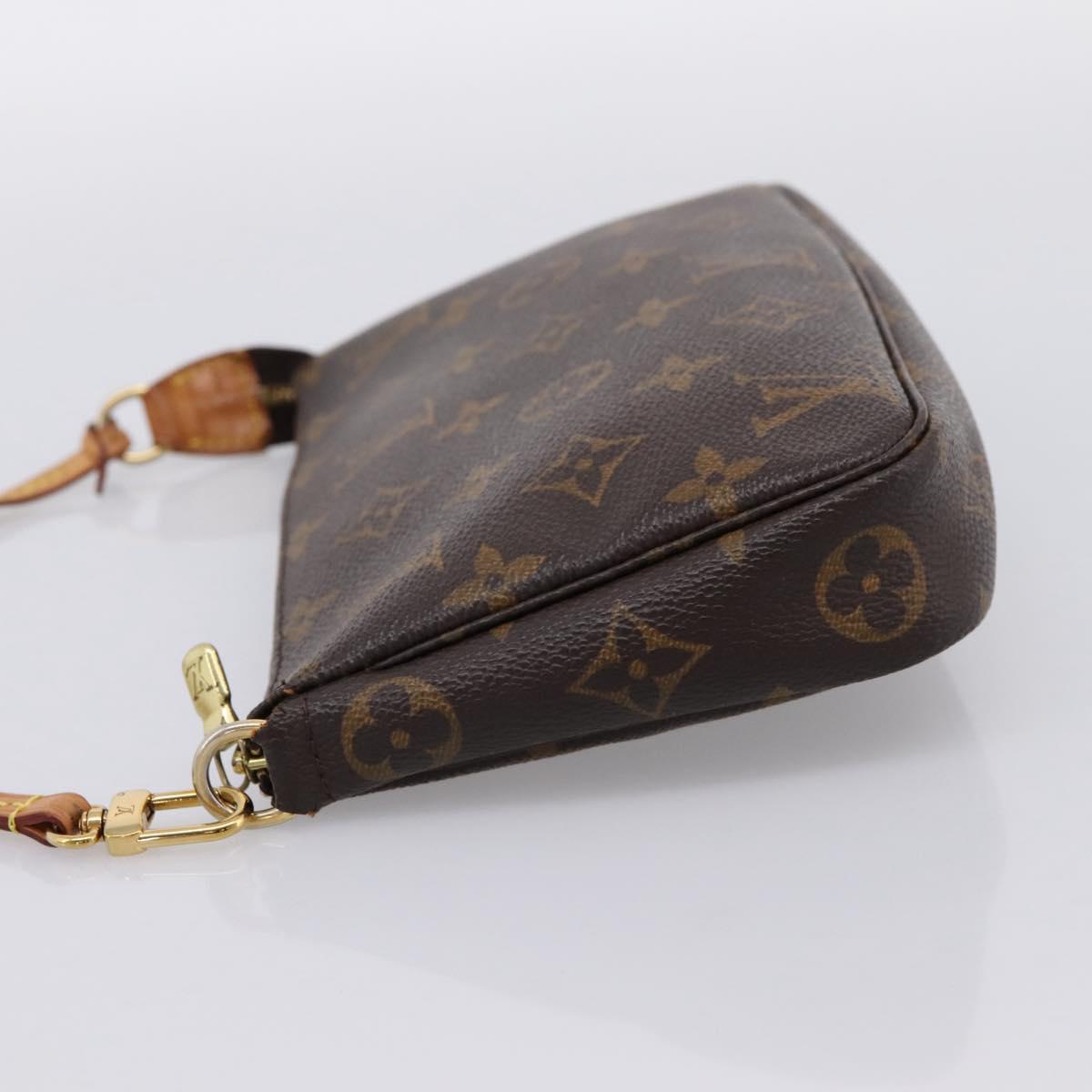 LOUIS VUITTON Monogram Pochette Accessoires Pouch M51980 LV Auth 202708A