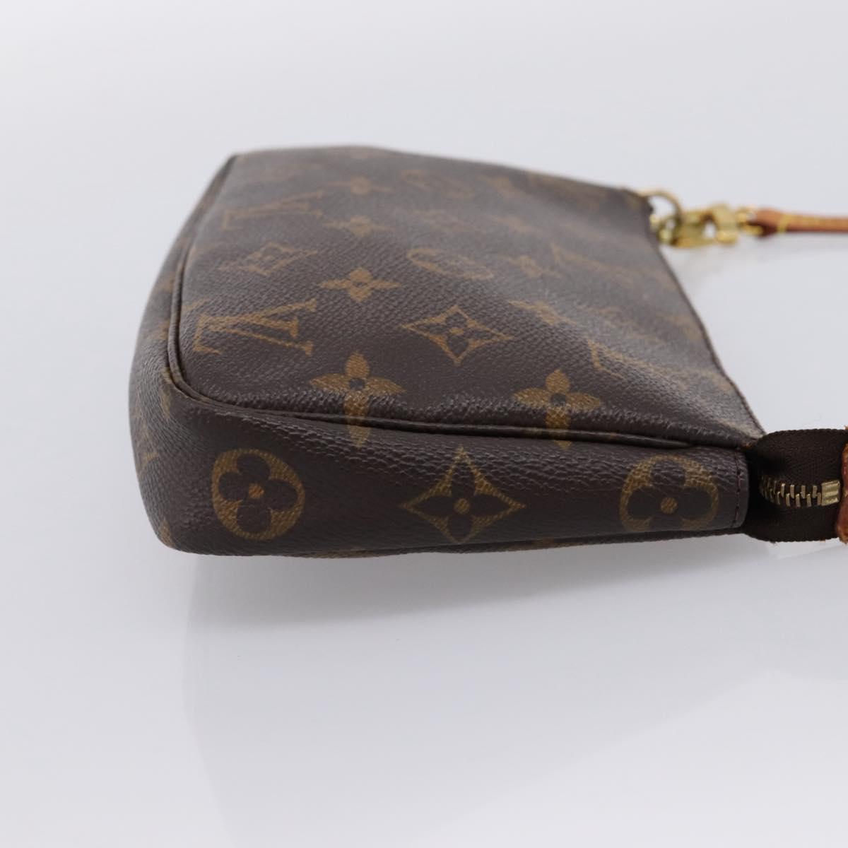 LOUIS VUITTON Monogram Pochette Accessoires Pouch M51980 LV Auth 202708A