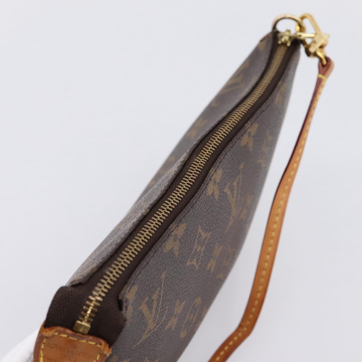 LOUIS VUITTON Monogram Pochette Accessoires Pouch M51980 LV Auth 202708A