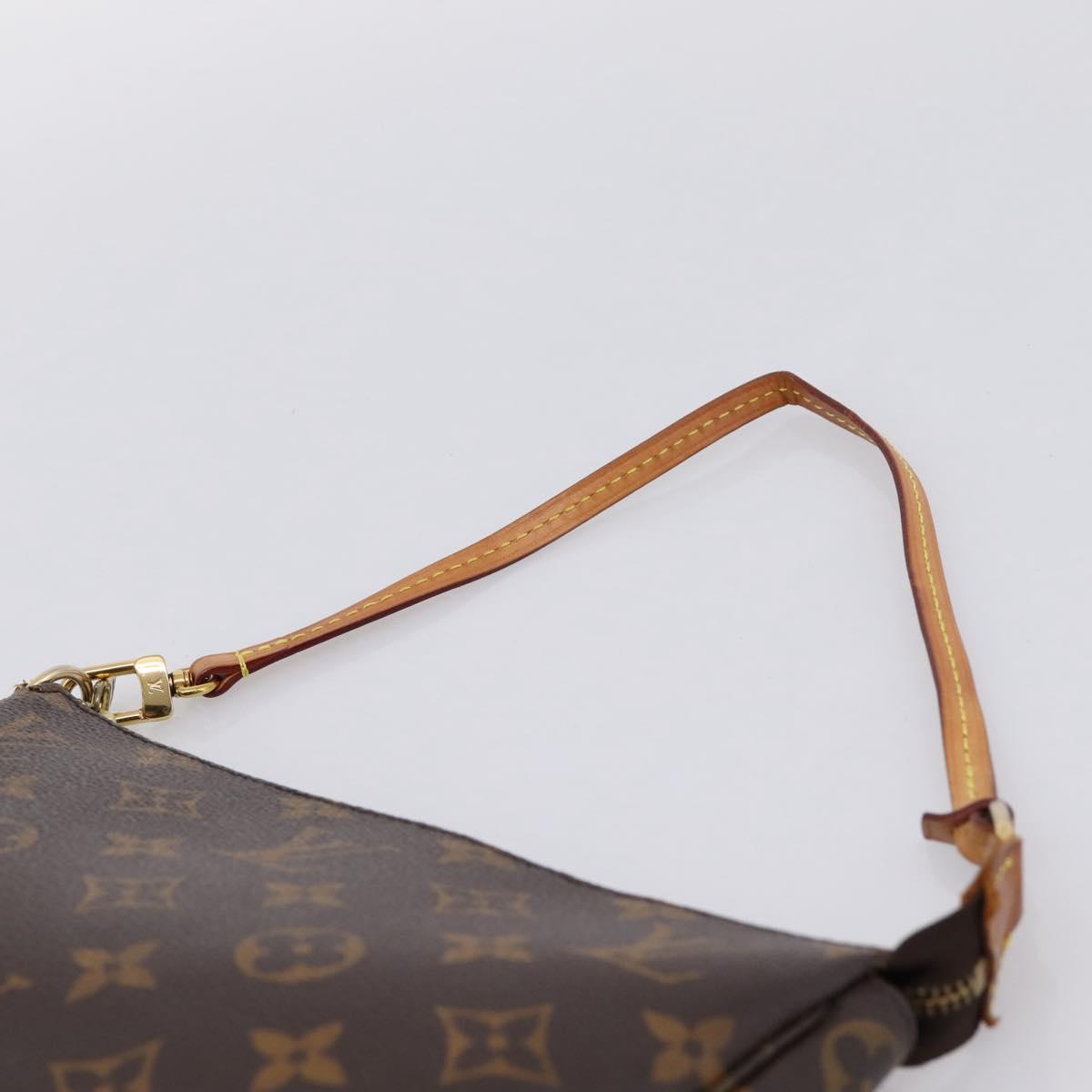 LOUIS VUITTON Monogram Pochette Accessoires Pouch M51980 LV Auth 202708A