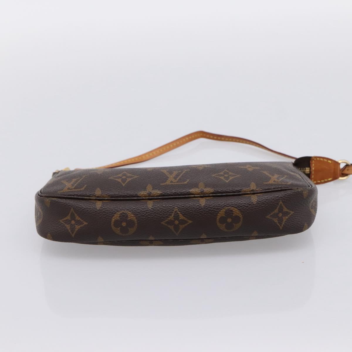 LOUIS VUITTON Monogram Pochette Accessoires Pouch M51980 LV Auth 202708A