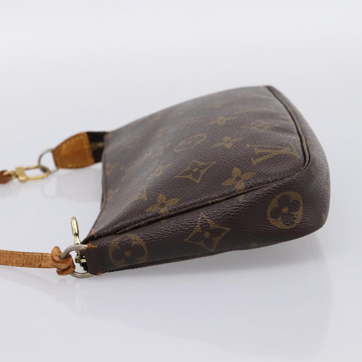 LOUIS VUITTON Monogram Pochette Accessoires Pouch M51980 LV Auth 202709
