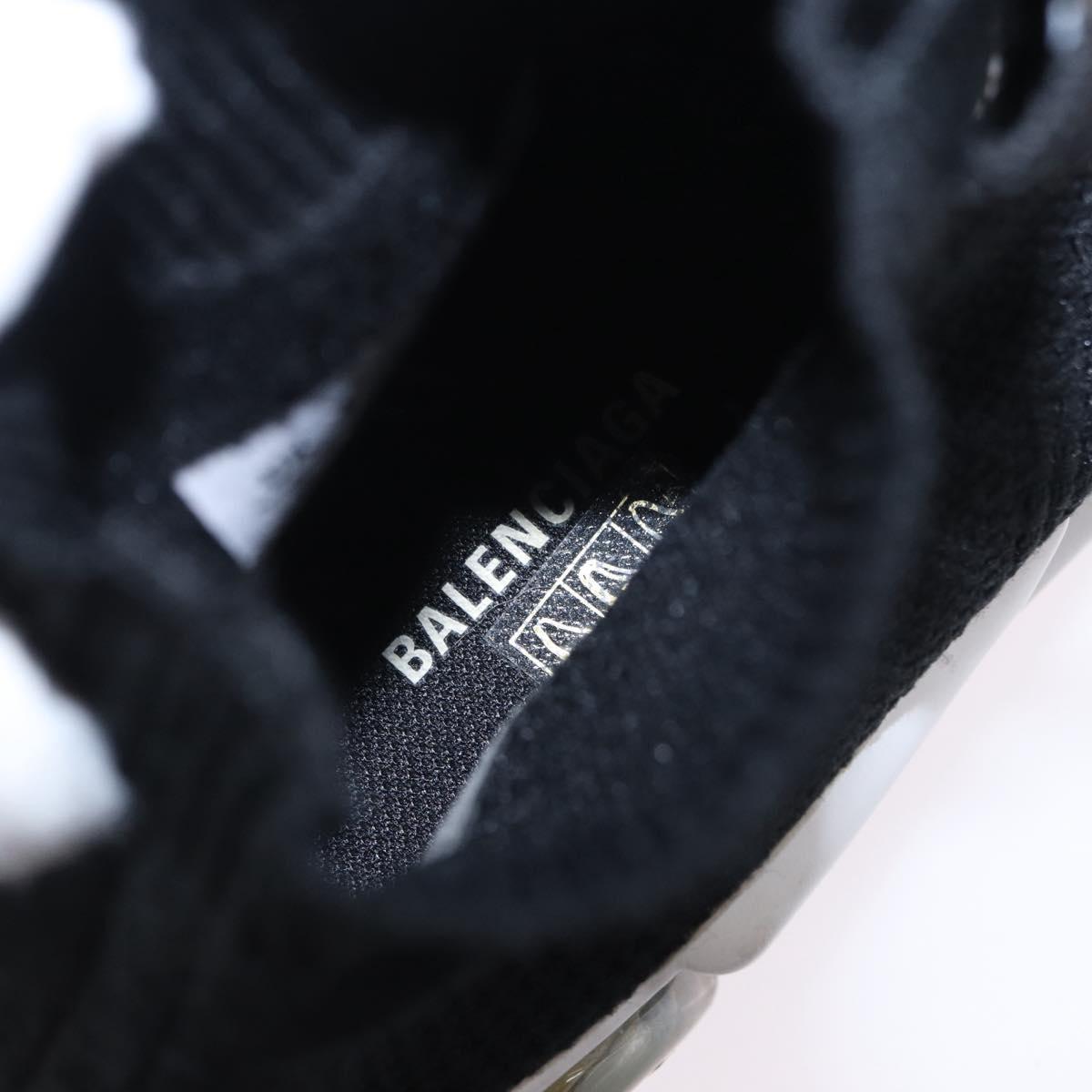 BALENCIAGA Sneakers Speed Trainer Shoes Canvas Black Auth 202736M