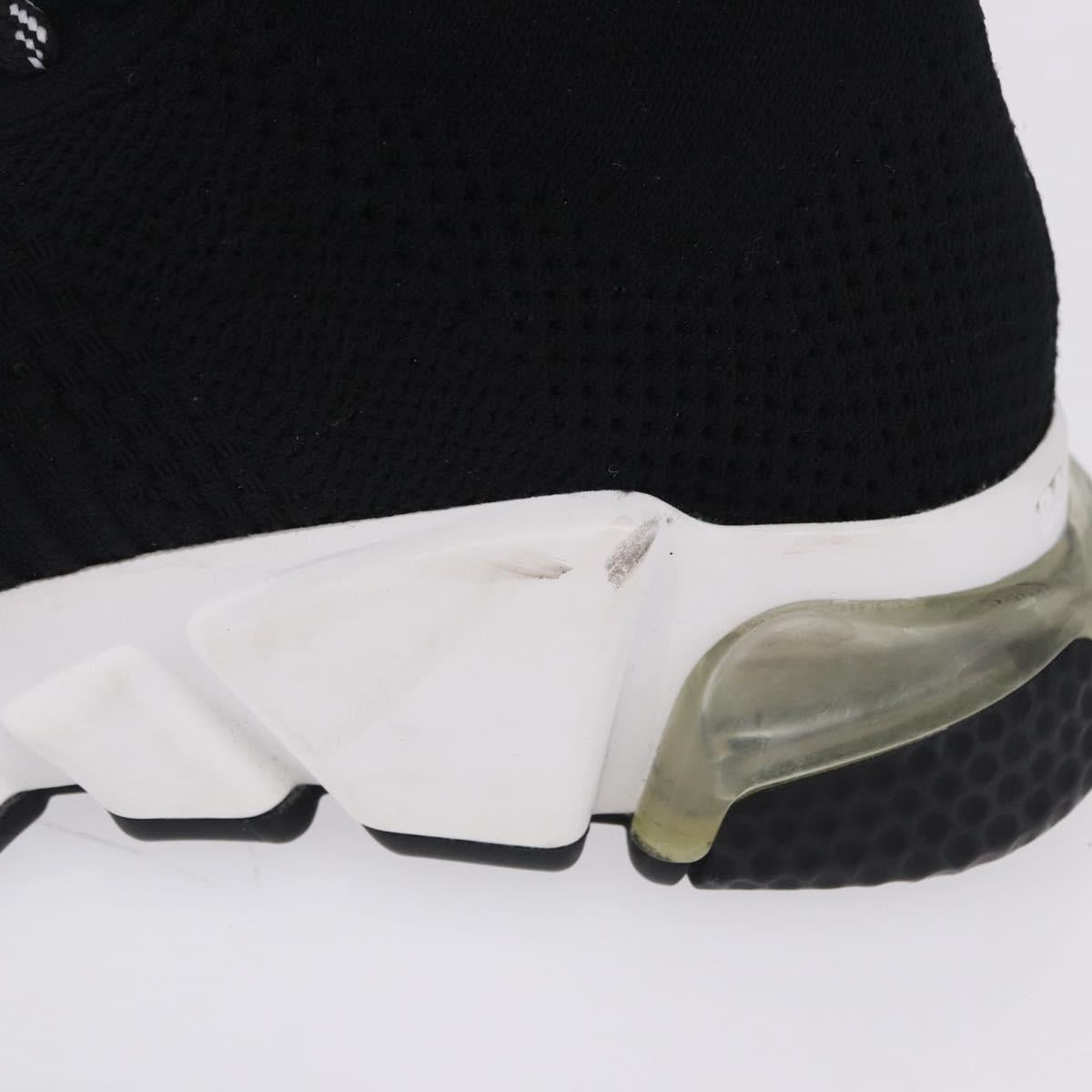 BALENCIAGA Sneakers Speed Trainer Shoes Canvas Black Auth 202736M