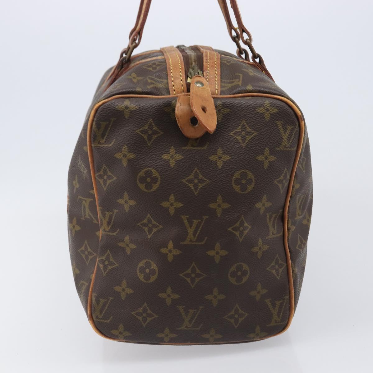 LOUIS VUITTON Monogram Sac Souple 35 Boston Bag M41626 LV Auth 202770