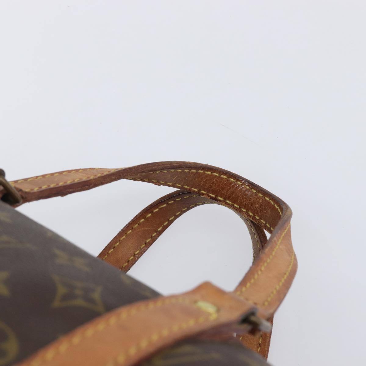 LOUIS VUITTON Monogram Sac Souple 35 Boston Bag M41626 LV Auth 202770