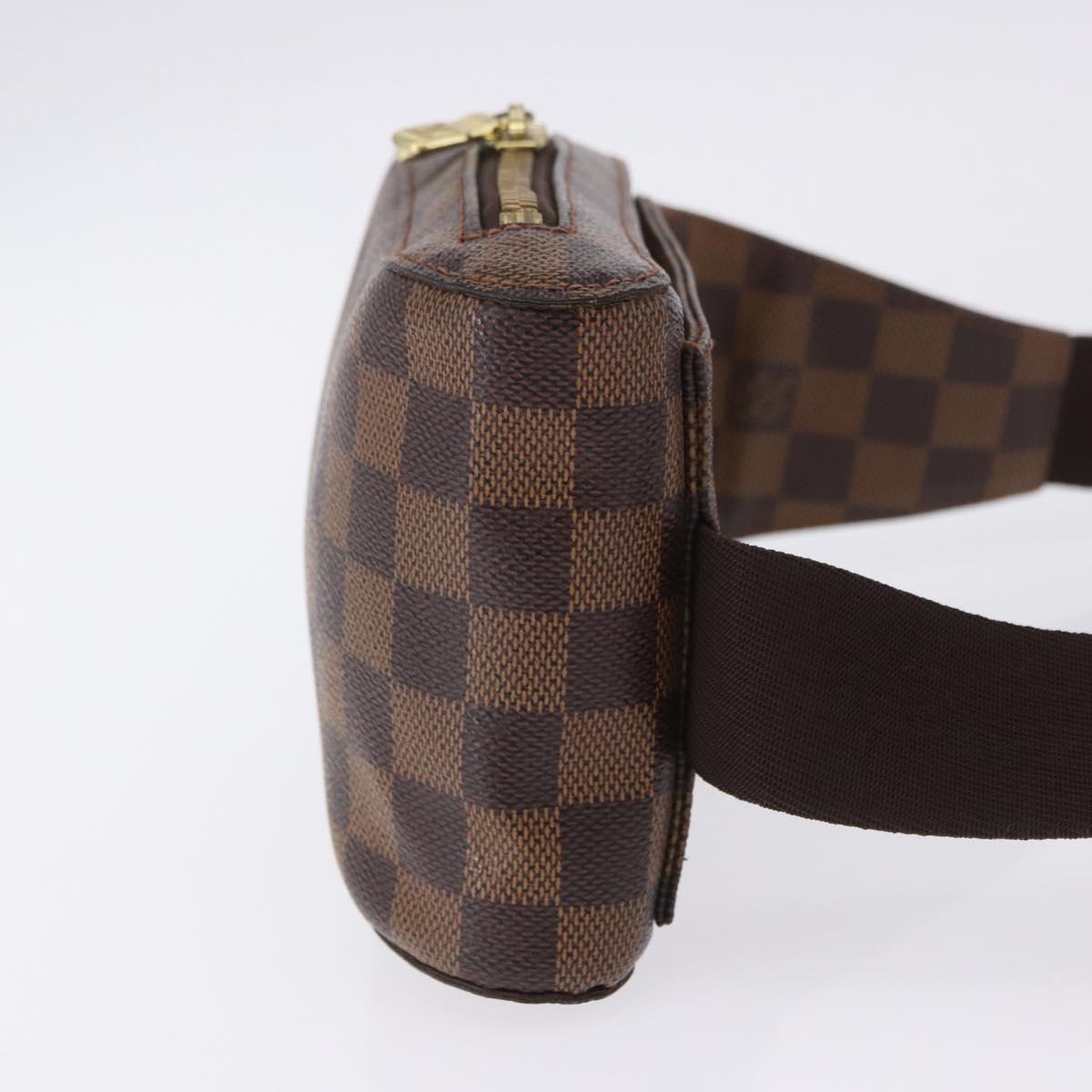 LOUIS VUITTON Damier Ebene Geronimos Shoulder Bag N51994 LV Auth 202802