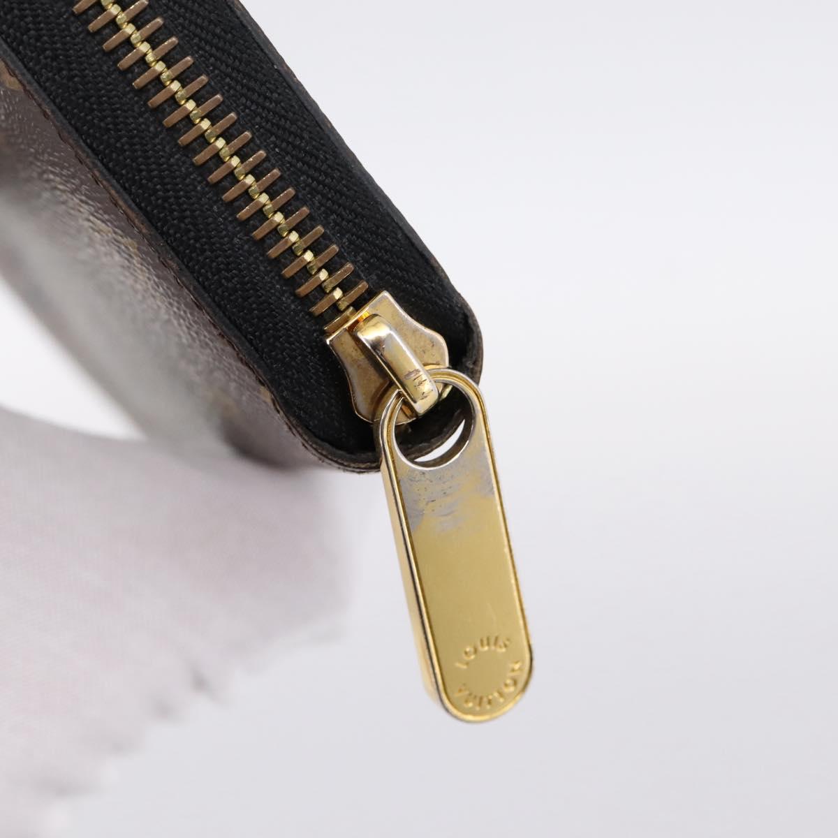 LOUIS VUITTON Monogram Yamamoto Kansai Zippy Wallet M67249 LV Auth 202803
