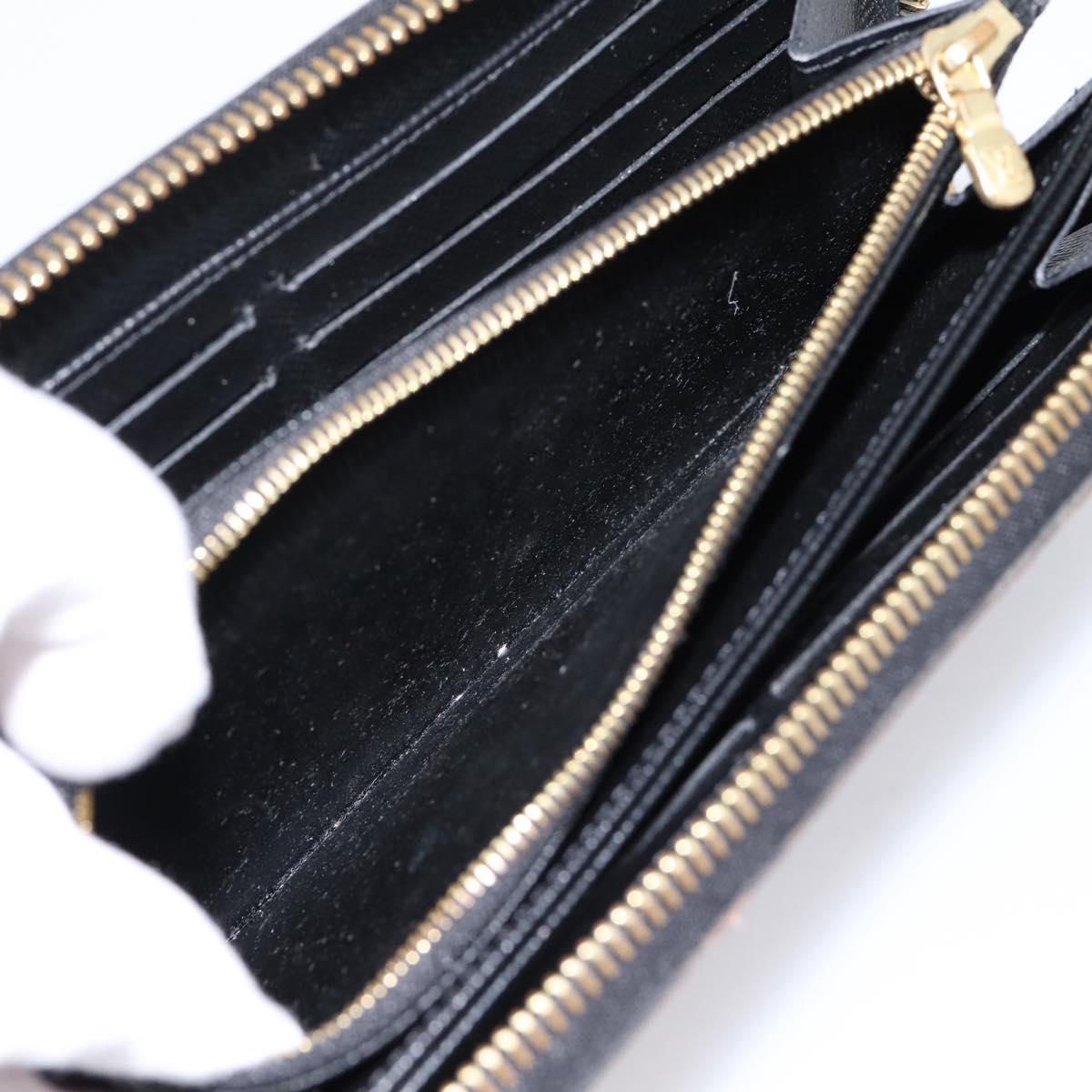 LOUIS VUITTON Monogram Yamamoto Kansai Zippy Wallet M67249 LV Auth 202803