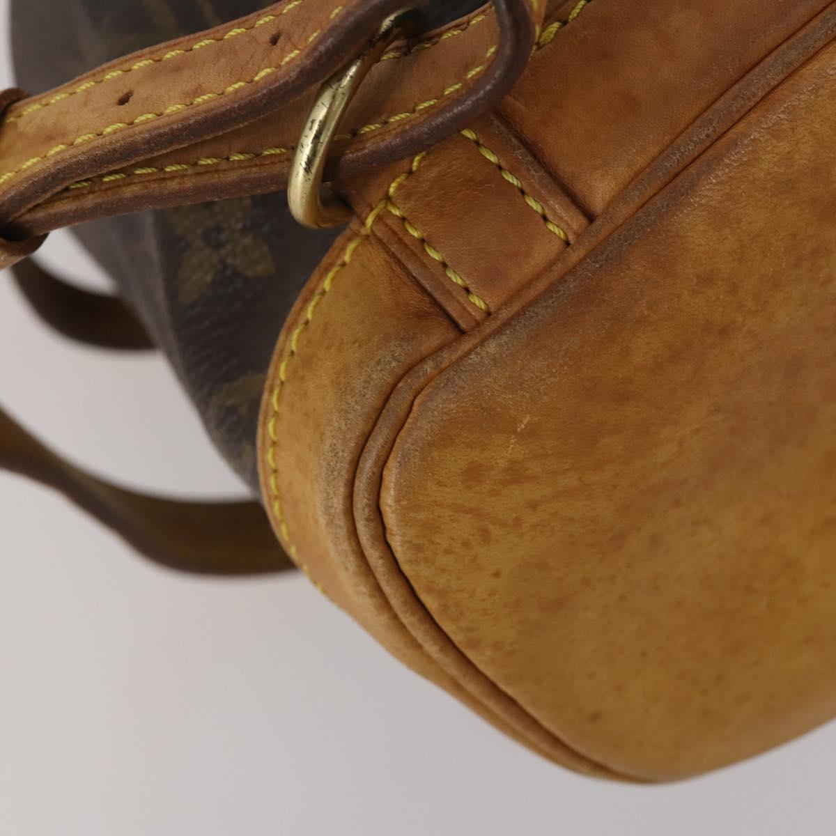 LOUIS VUITTON Monogram Montsouris PM Backpack M51137 LV Auth 202806