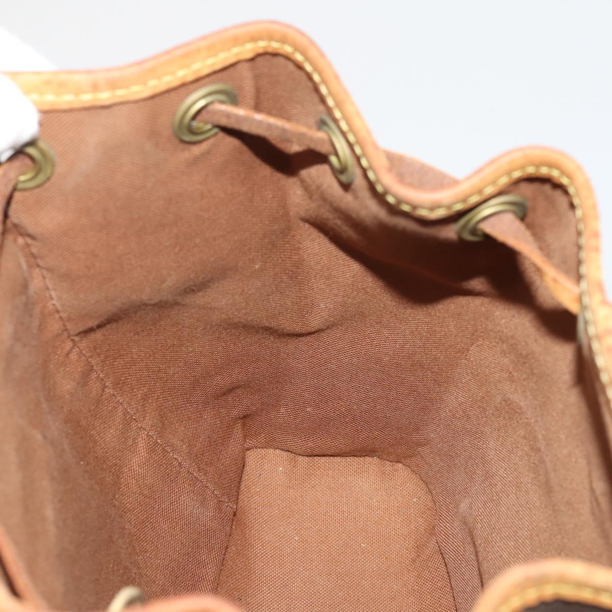 LOUIS VUITTON Monogram Montsouris PM Backpack M51137 LV Auth 202806
