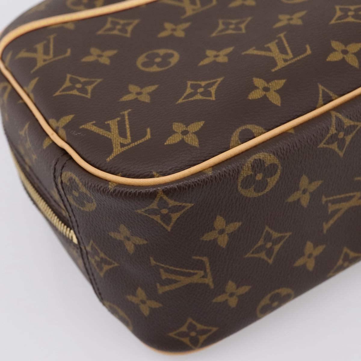 LOUIS VUITTON Monogram Trouville Hand Bag M42228 LV Auth 202808SAM
