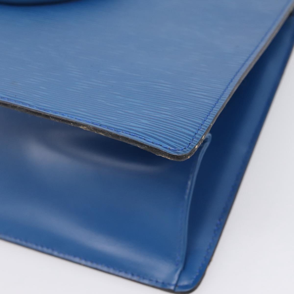 LOUIS VUITTON Epi Riviera Hand Bag Blue M48185 LV Auth 202810