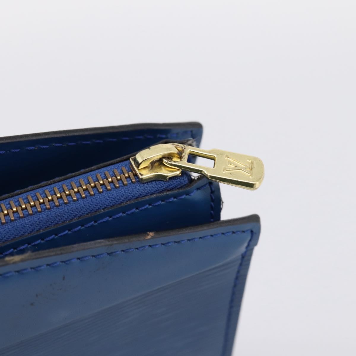 LOUIS VUITTON Epi Riviera Hand Bag Blue M48185 LV Auth 202810