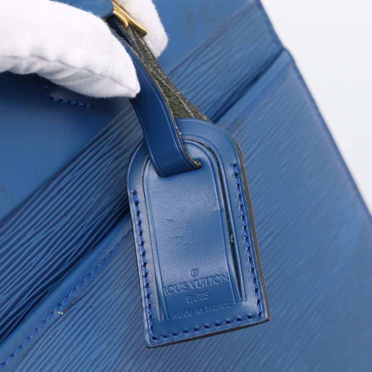 LOUIS VUITTON Epi Riviera Hand Bag Blue M48185 LV Auth 202810