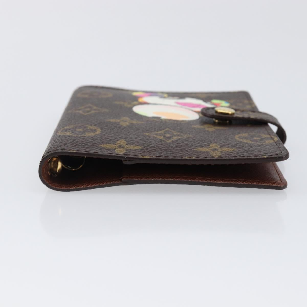 LOUIS VUITTON Monogram Panda Agenda PM Day Planner Cover R20011 LV Auth 202812V