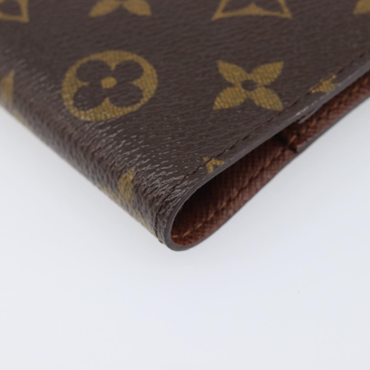 LOUIS VUITTON Monogram Panda Agenda PM Day Planner Cover R20011 LV Auth 202812V