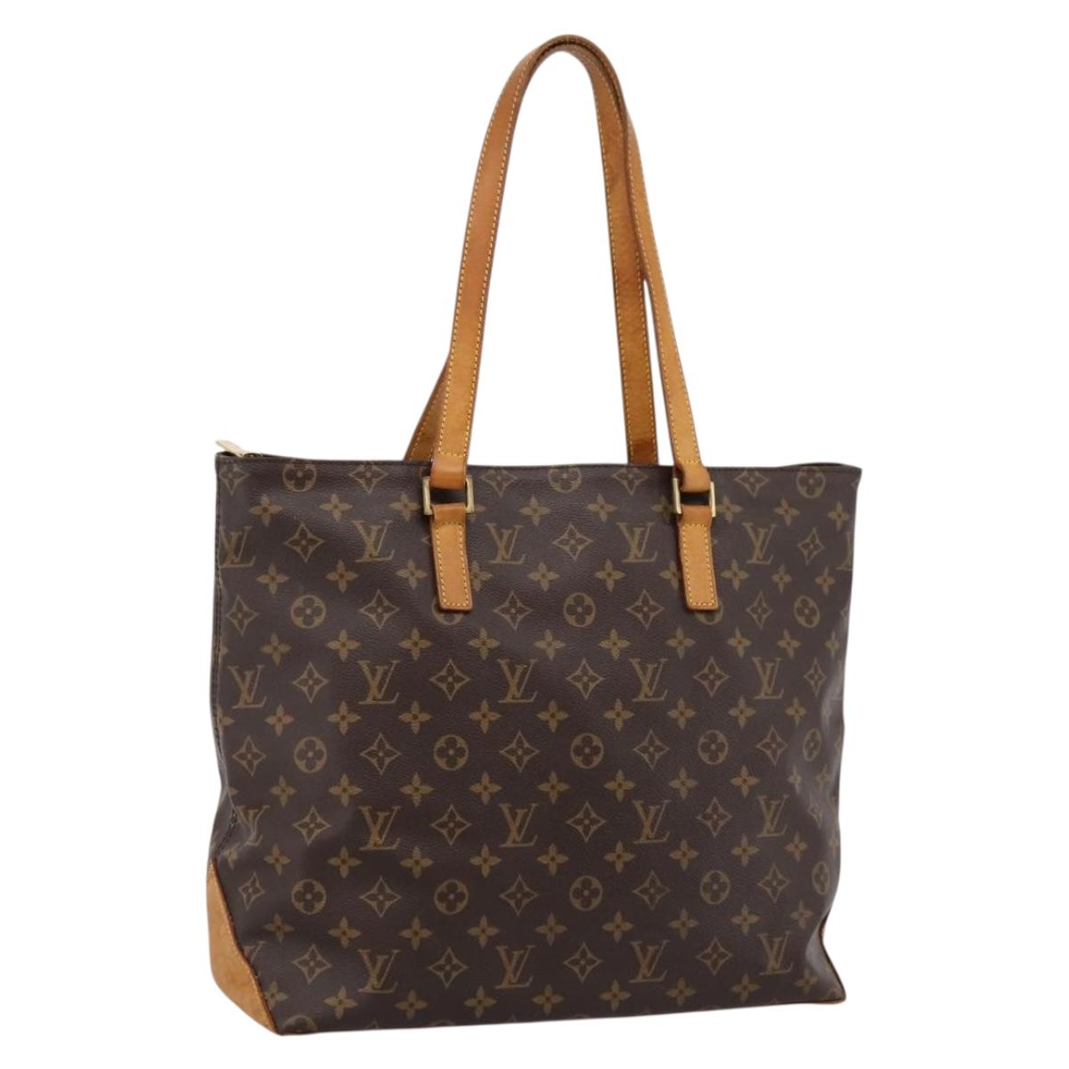 LOUIS VUITTON Monogram Cabas Mezzo Tote Bag M51151 LV Auth 202813