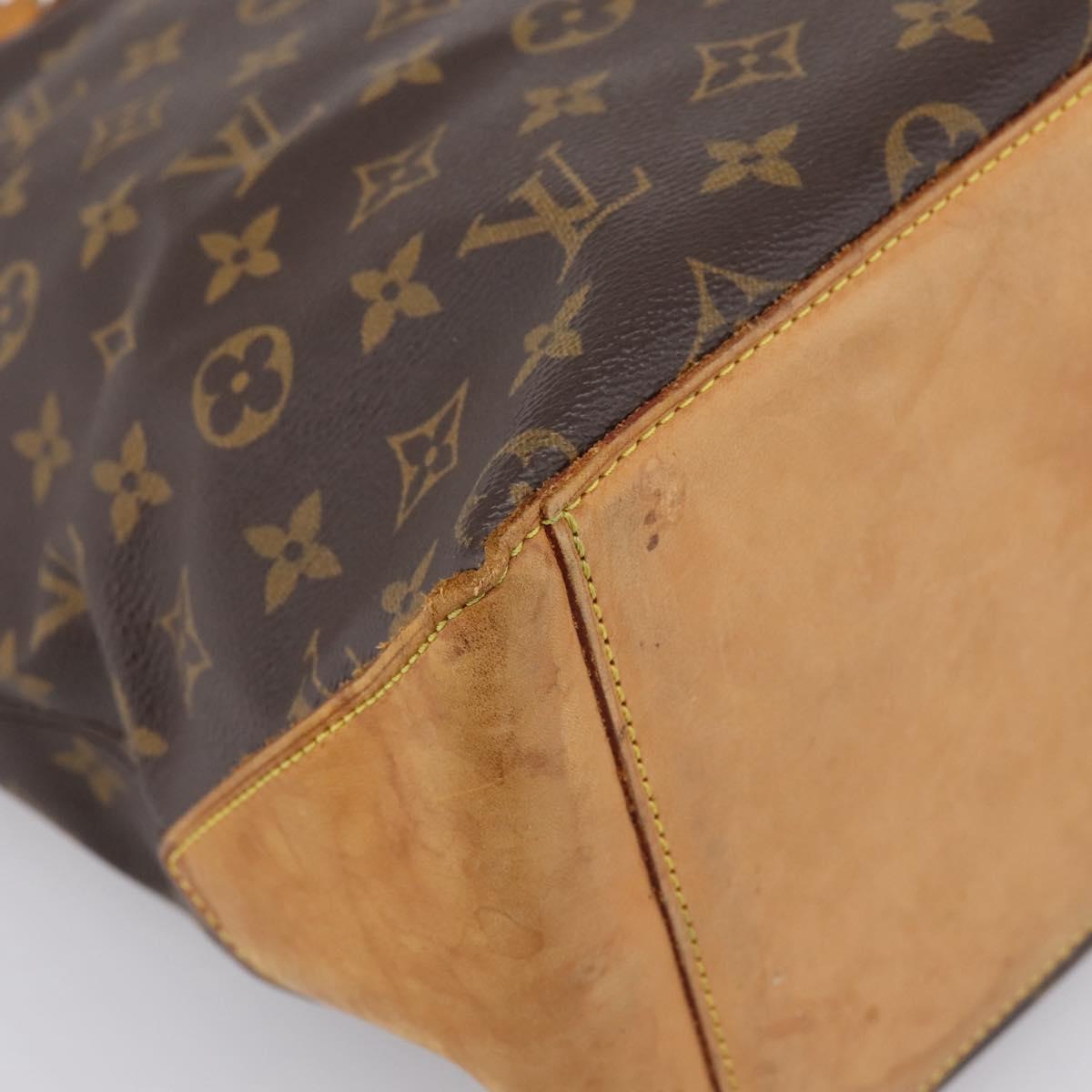 LOUIS VUITTON Monogram Cabas Mezzo Tote Bag M51151 LV Auth 202813