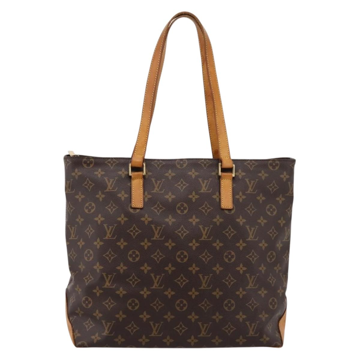LOUIS VUITTON Monogram Cabas Mezzo Tote Bag M51151 LV Auth 202813