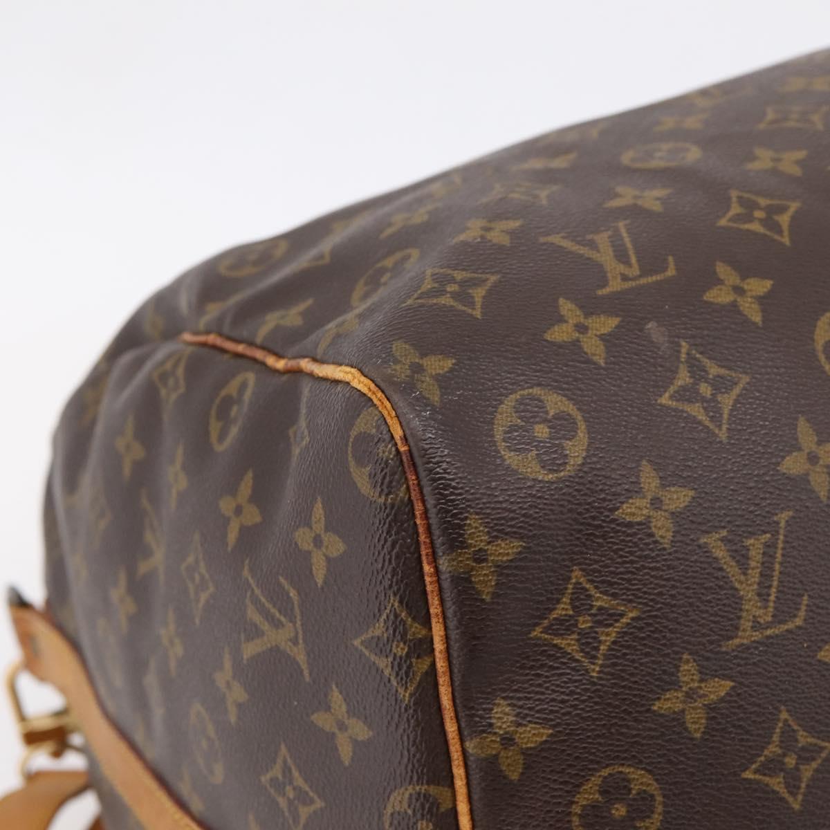 LOUIS VUITTON Monogram Keepall Bandouliere 60 Boston Bag M41412 LV Auth 202814