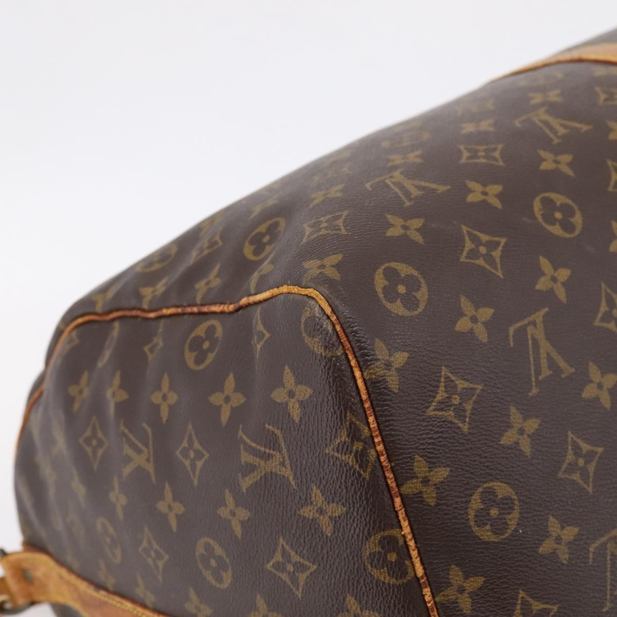 LOUIS VUITTON Monogram Keepall Bandouliere 60 Boston Bag M41412 LV Auth 202814