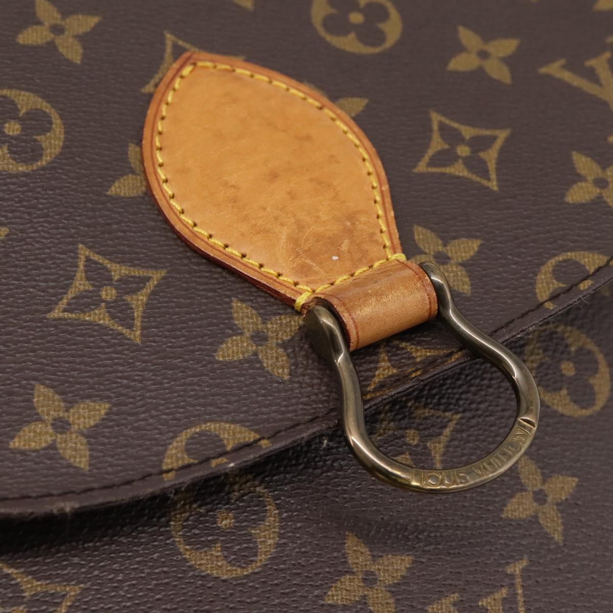 LOUIS VUITTON Monogram Saint Cloud GM Shoulder Bag M51242 LV Auth 202816