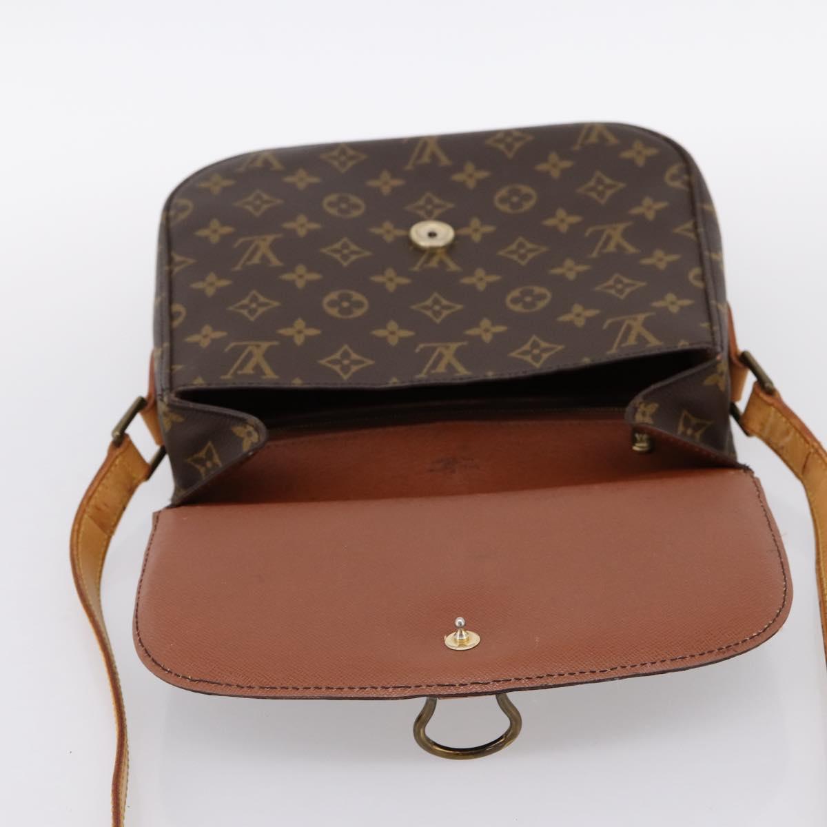 LOUIS VUITTON Monogram Saint Cloud GM Shoulder Bag M51242 LV Auth 202816