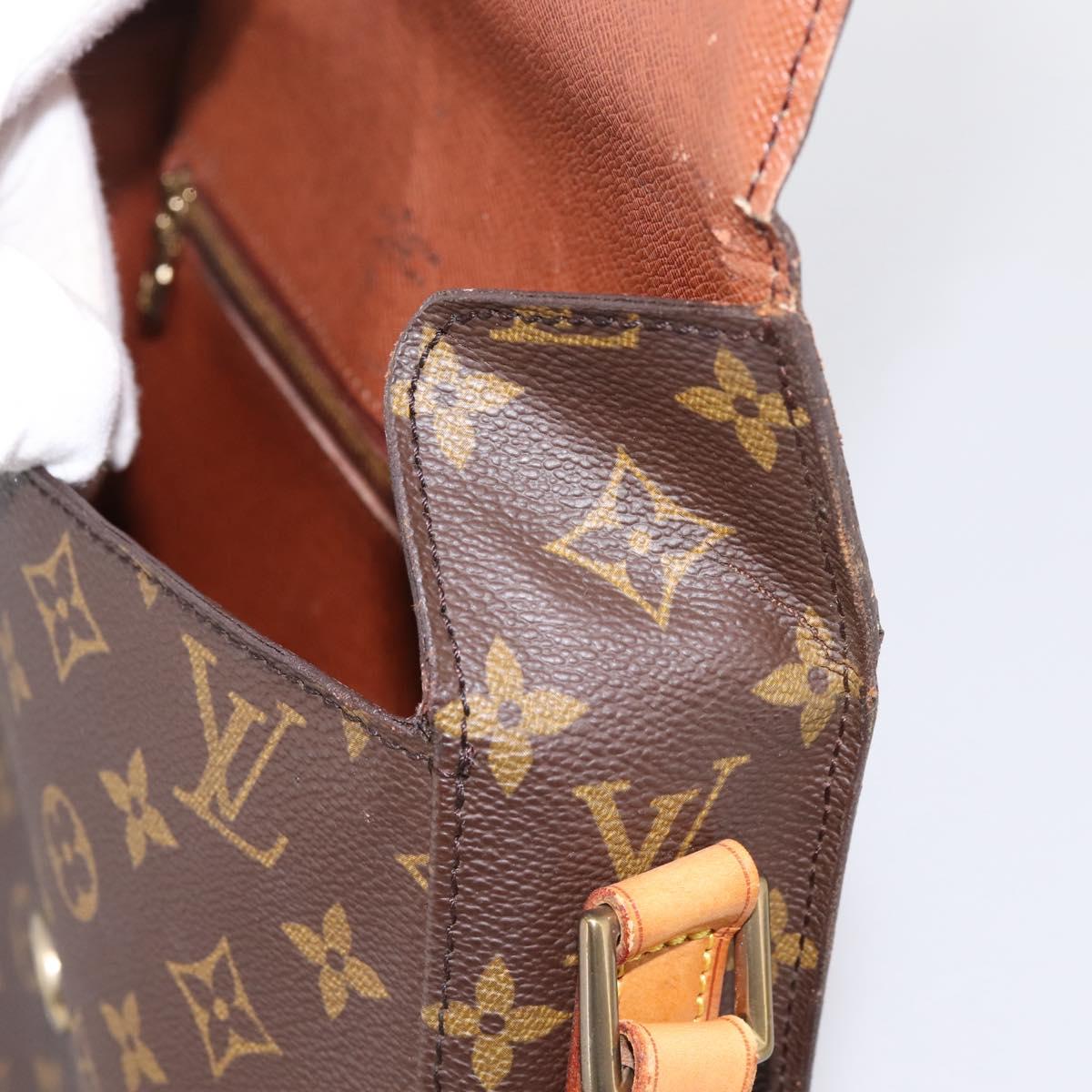 LOUIS VUITTON Monogram Saint Cloud GM Shoulder Bag M51242 LV Auth 202816