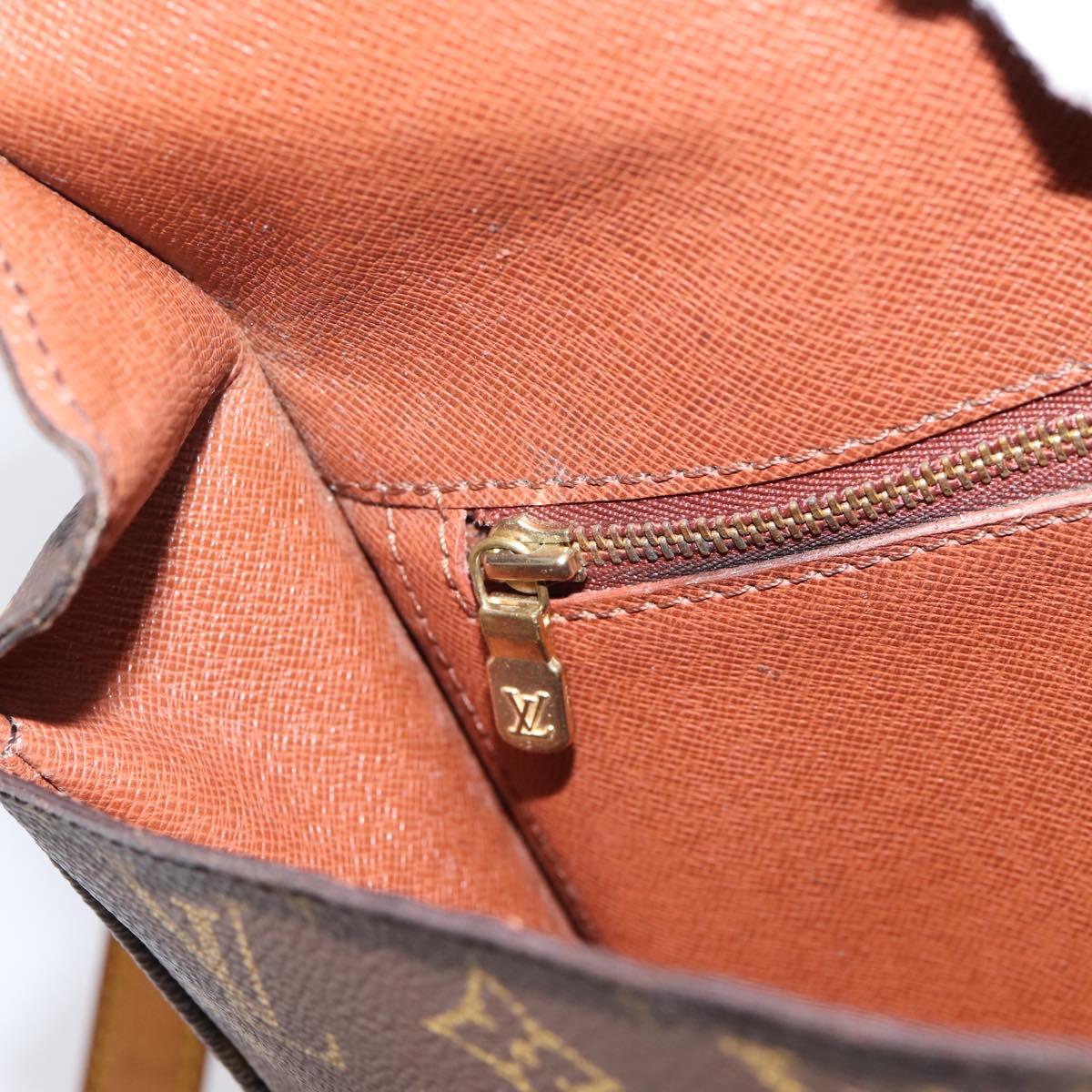 LOUIS VUITTON Monogram Saint Cloud GM Shoulder Bag M51242 LV Auth 202816