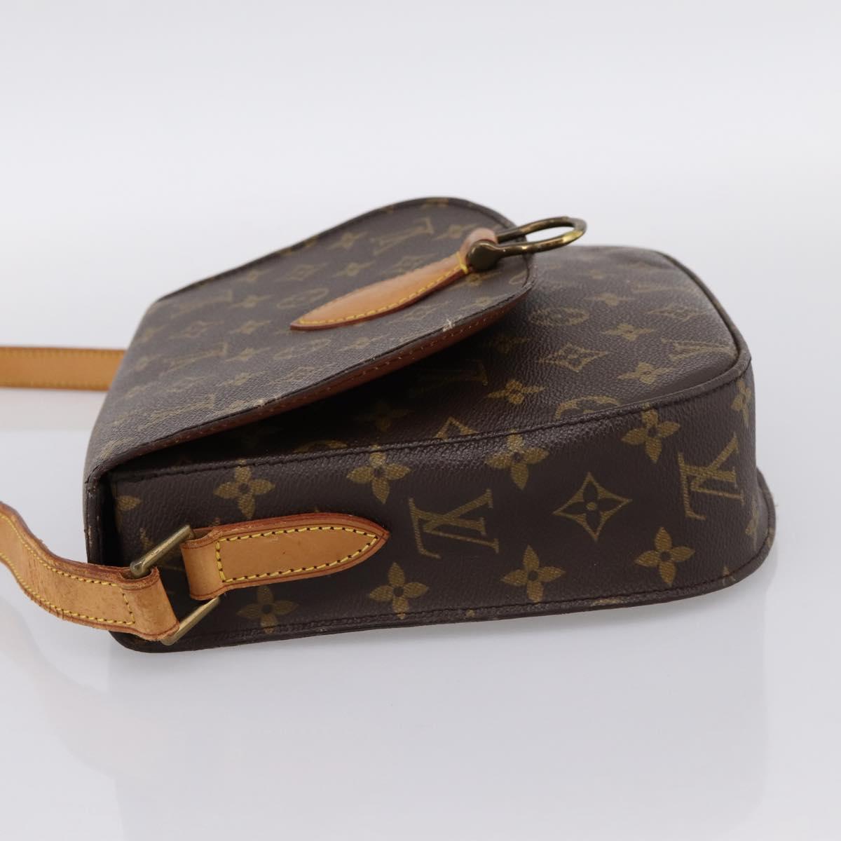 LOUIS VUITTON Monogram Saint Cloud GM Shoulder Bag M51242 LV Auth 202816